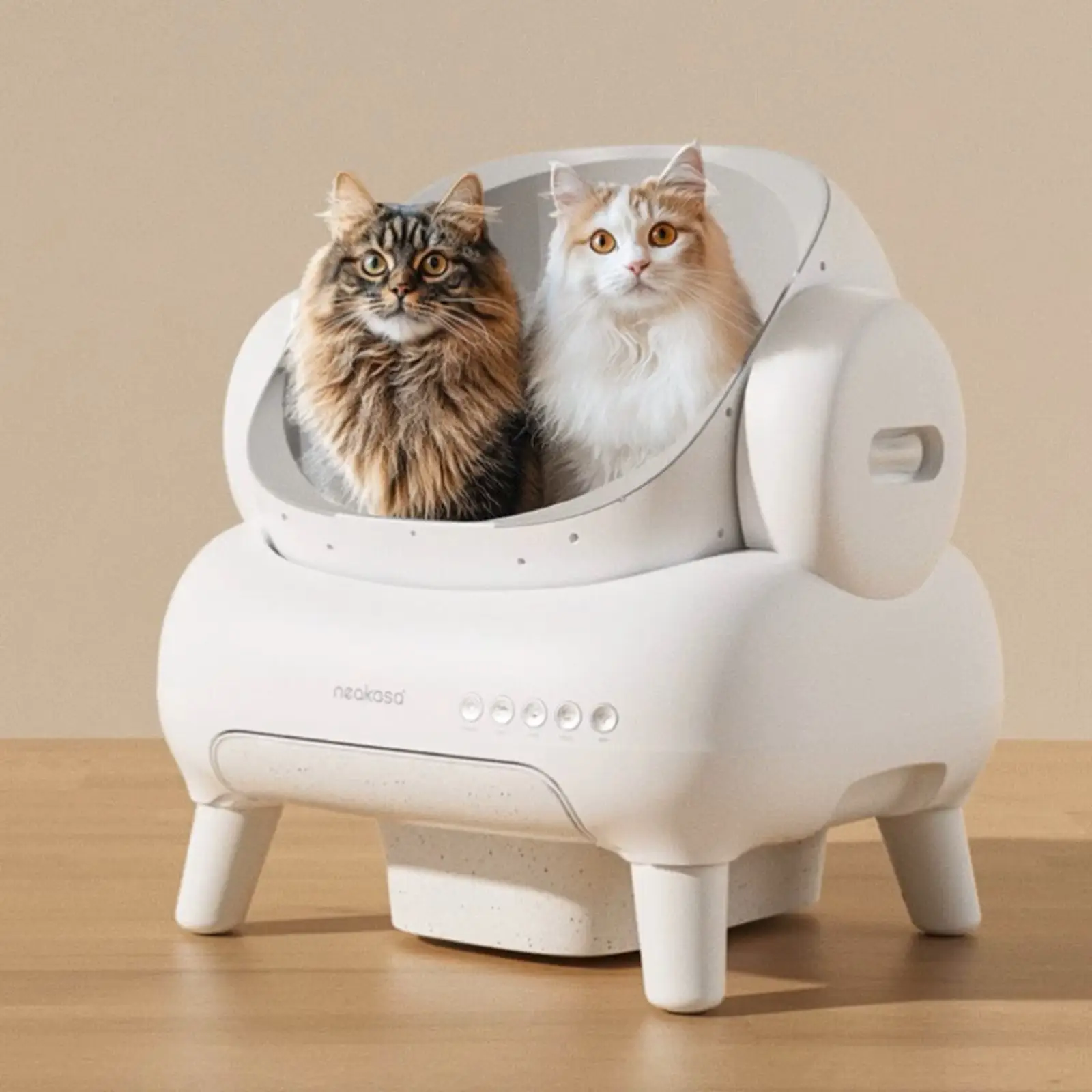 Self-Cleaning Litter Box